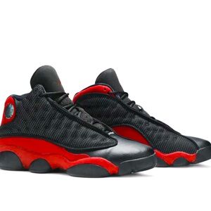 Jordan Air Jordan 13 Retro "Bred 2013 Release" Sneakers Shoes Black Red Size 4Y